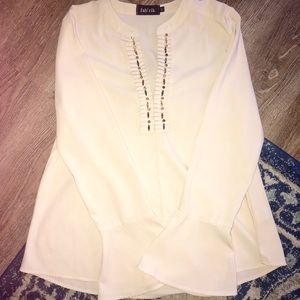 FAB’RIK JEWELED BLOUSE